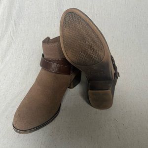 SONOMA brown booties.